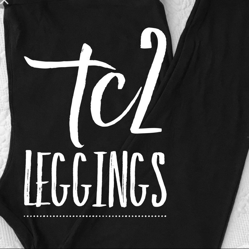 Lularoe Noir Solid Black Leggings TC2. BNWT